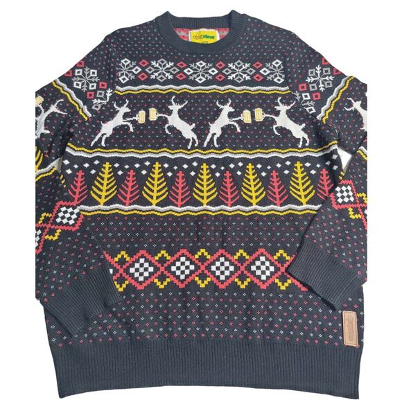 2732 Tipsy‎ Elves Caribrew Christmas Sweater Size Large - Picture 1 of 7